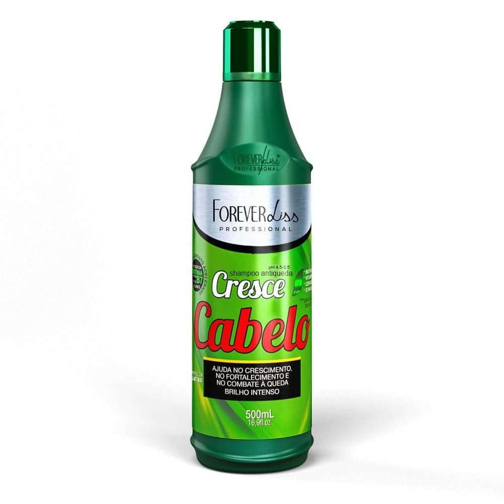 Shampoo Cresce Cabelo Crescimento e Força 500ml – Forever Liss
