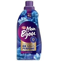 Amaciante de Roupa Concentrado Clássico Mon Bijou Frasco 1l