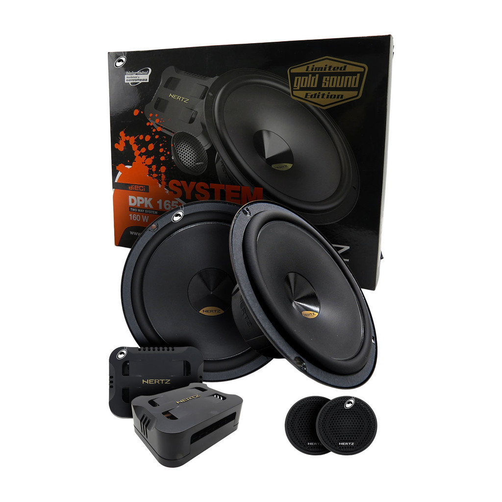 Kit Alto Falantes Hertz DPK 165.3 2 Vias 6" 80W RMS