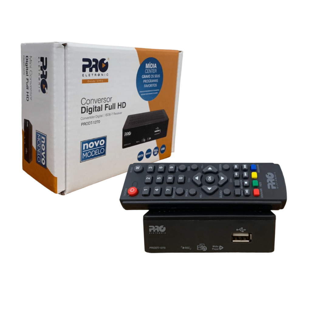 Receptor Digital Terrestre PRODT 1270 Novo Proeletronic
