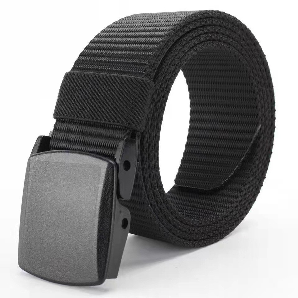 Moda Cinto Largo Masculino Nylon Fivela de Plástico Náilon militar 1000D Impermeável contra a suor