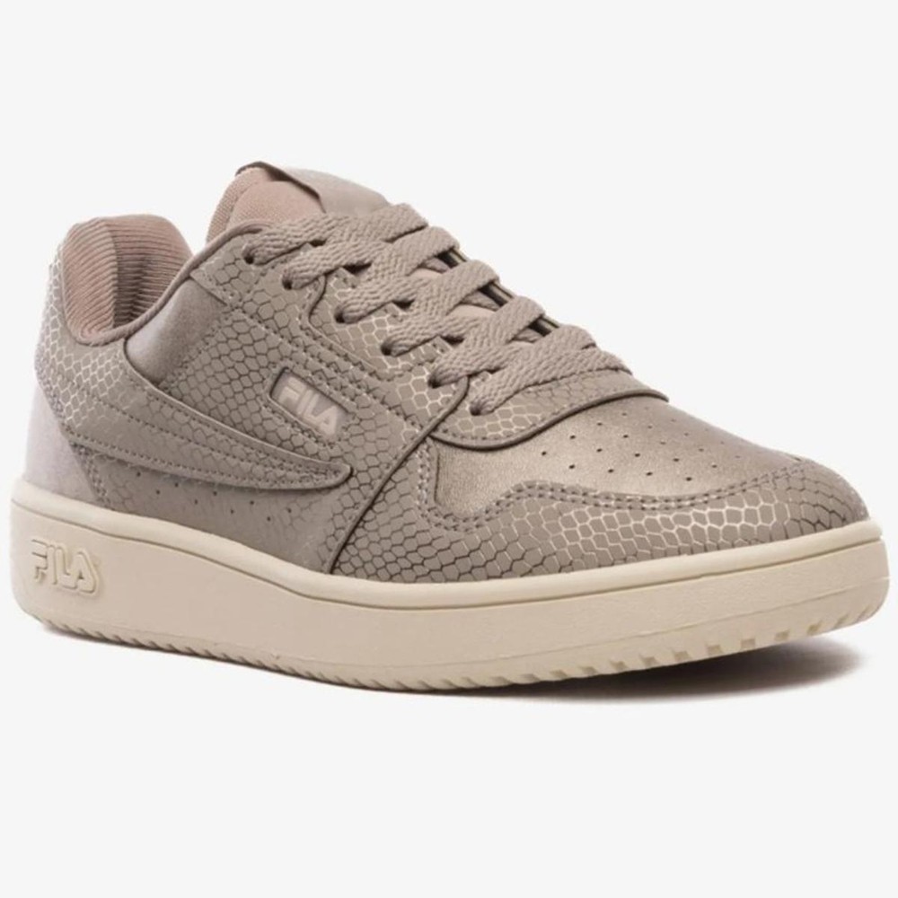 Tênis Fila Acd Classic Feminino - Bronze em Oferta na Shopee