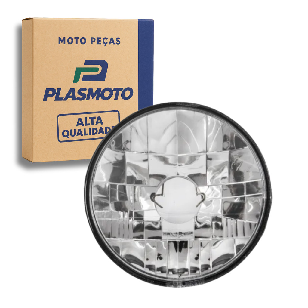 BLOCO ÓPTICO TITAN 125 FAN 125 MODELO ANTIGO BOLINHA