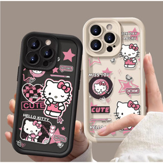 Capa Para Redmi Note 14 4G 12 13 PRO 5G Plus 8 11 10 12S 11S Hello Kitty Dos Desenhos Animados Bonito Silicone Macio Cas em Oferta na Shopee