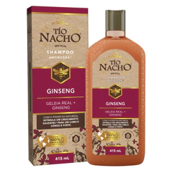 Shampoo Tio Nacho Ginseng 415ml - Antiqueda e Promove Fios Longos