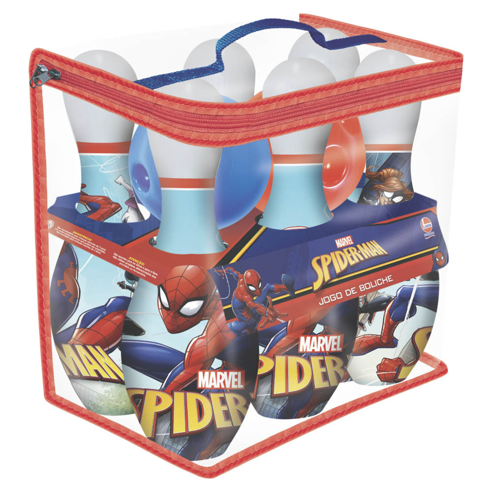Jogo de Boliche - Spiderman Marvel