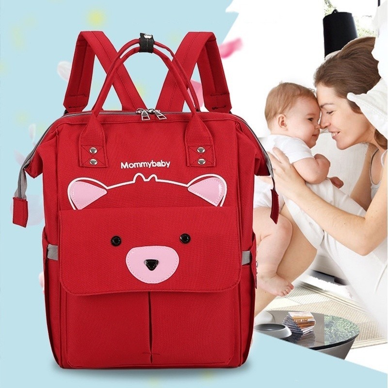 Mochila Bolsa Maternidade Urso Living Original Moderna Reforçada Ming em Oferta na Shopee