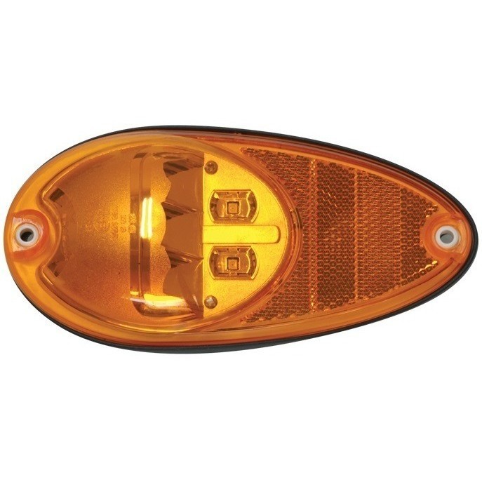 Lanterna Lateral Pisca P/onibus Marcopolo Comil Led 24v