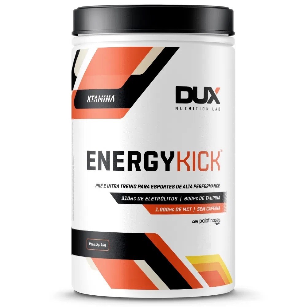 Energy Kick Pote 1000g Sem Cafeina Dux Nutrition