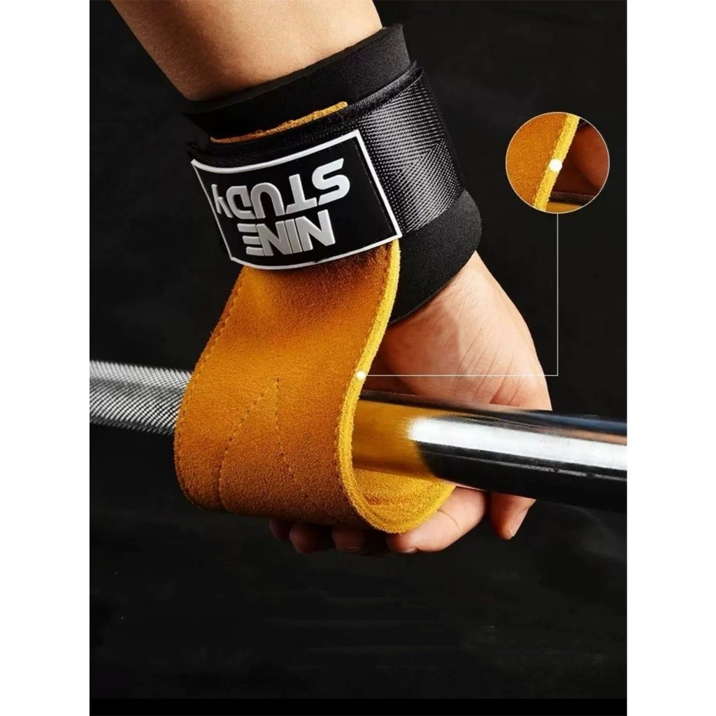 Luvas de Fitness,Luva Hand Grip Couro Microfibras De Vaca Garras De Levanta,Para Academia,Treinamento de Peso, Proteção Esportiva