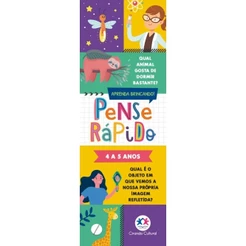 Livro Flash cards Pense rápido - 4 a 5 anos
