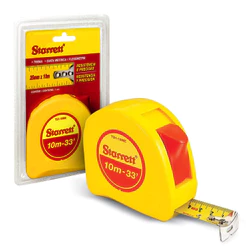 Trena de Bolso 10 Metros Starrett Milímetros e Polegadas KTS1-10ME-S