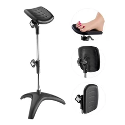 Tripé Apoio Suporte Pernas Pedicure Regulagem Preto Dompel