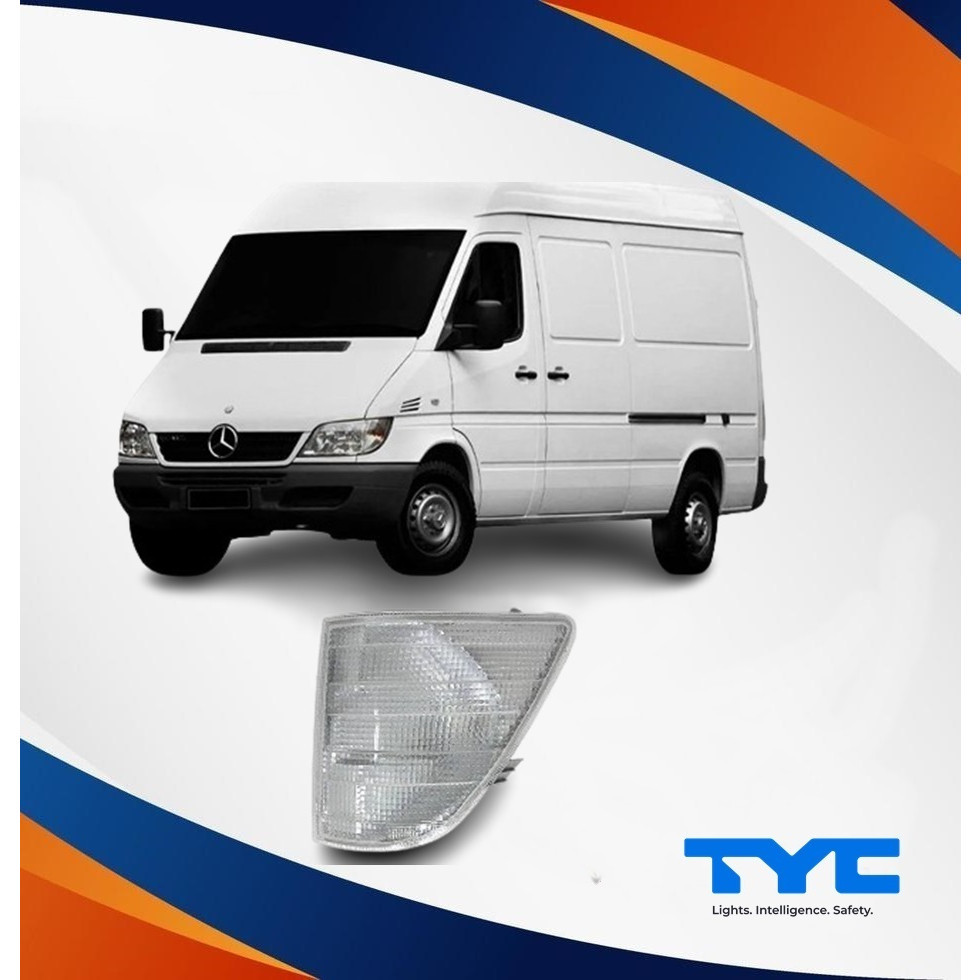 Lanterna Pisca Dianteiro Esquerdo  Mercedes Benz Sprinter Ano 1995 Até 2002 Marca Tyc Cód: 18-5178-01-2B