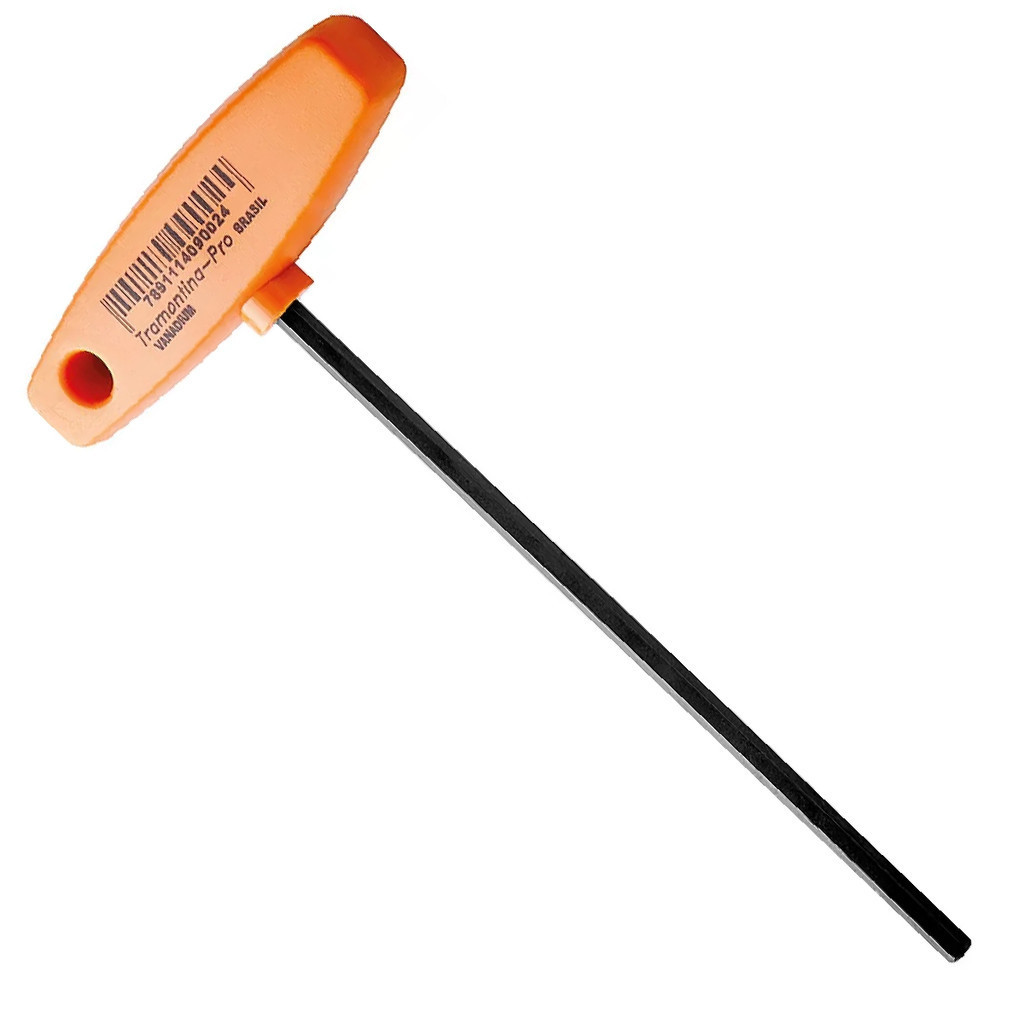 Chave Hexagonal Allen 4x142mm Cabo T Laranja Aço Tramontina em Oferta na Shopee