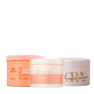 Kit Cronograma Capilar Fios Perfeitos - Wella em Oferta na Shopee