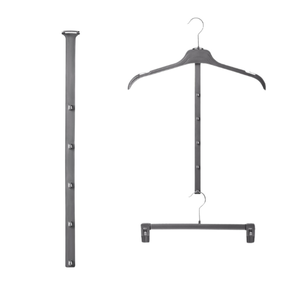 Extensor para Cabides 45 cm - 3029 Prata - 25 peças