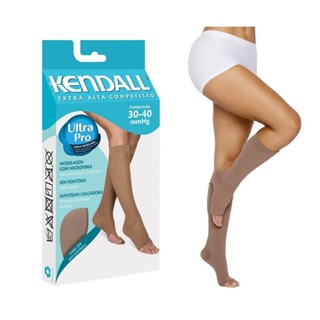 Meia Kendall 3/4 Extra Alta Compressão sem ponteira 1901 em Oferta na Shopee