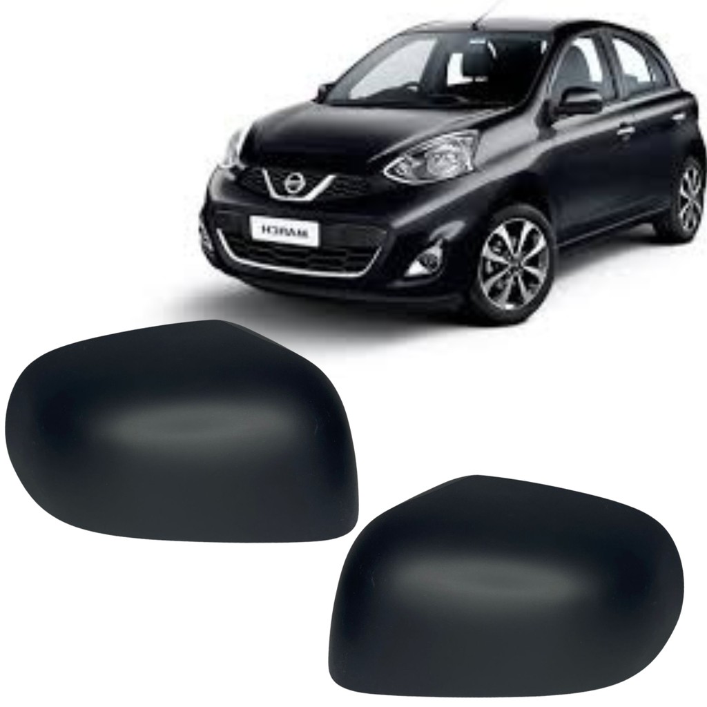 Par Capa Retrovisor Nissan March 2012 2013 2014 2015 2016