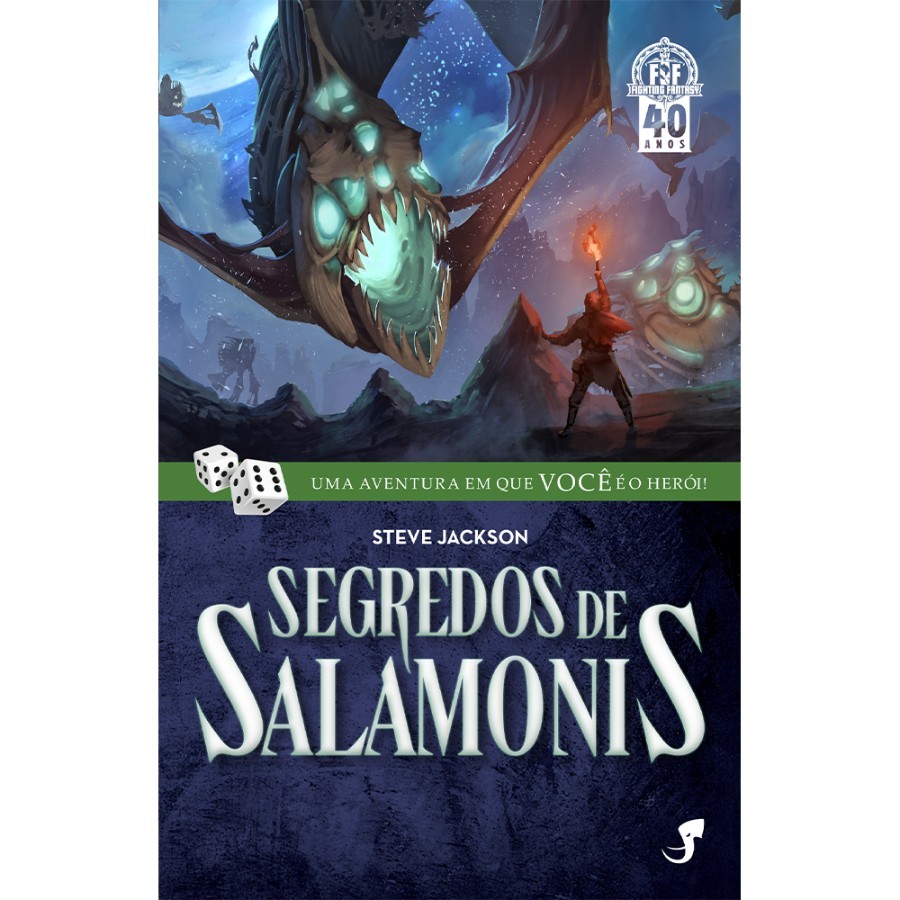 Livro Jogo RPG: Segredos de Salamonis Fighting fantasy 29