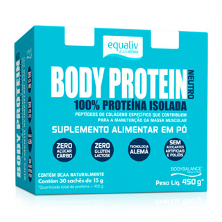 Body Protein Neutro - 30 Sachês em Oferta na Shopee