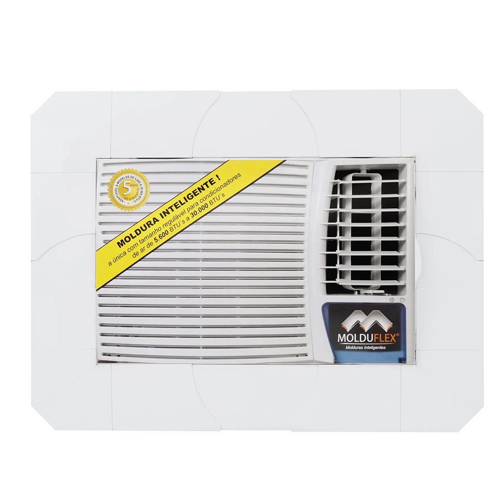 Moldura Para Ar Condicionado Regulável Molduflex