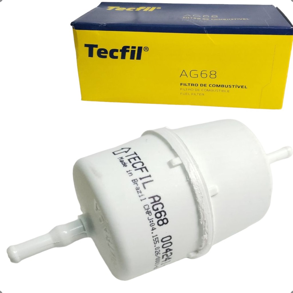 Filtro De Combustivel Tecfil Para Gm Monza Kadett Opala Veraneio Chevette Caravan AG68 em Oferta na Shopee