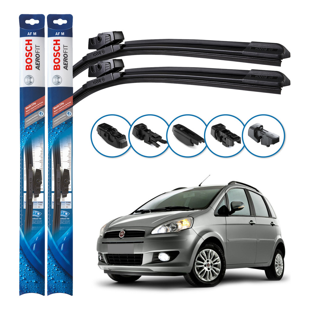 Palheta Limpa Parabrisa Bosch Idea Adventure 2011 A 2013 em Oferta na Shopee