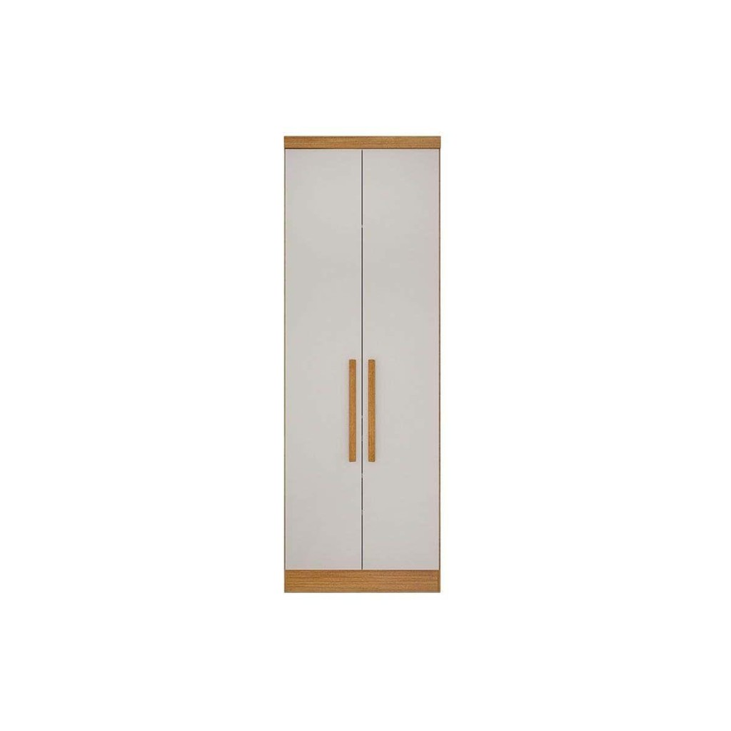 Modulado de Quarto Guarda Roupa c/ 2 Portas e 3 Gavetas Rizon/Linea Cumaru/Fendi - Novo Horizonte - Home & Living