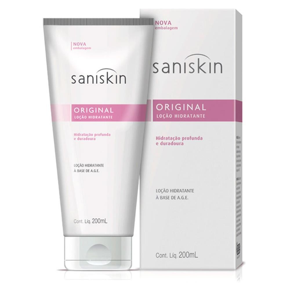 SANISKIN LOÇÃO HIDRATANTE COM 200ML