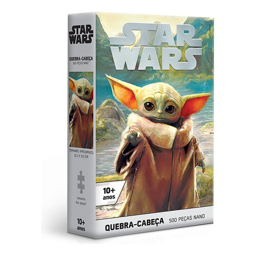 Quebra-cabeça 500 Nano Peças - Star Wars Grogu Game Office