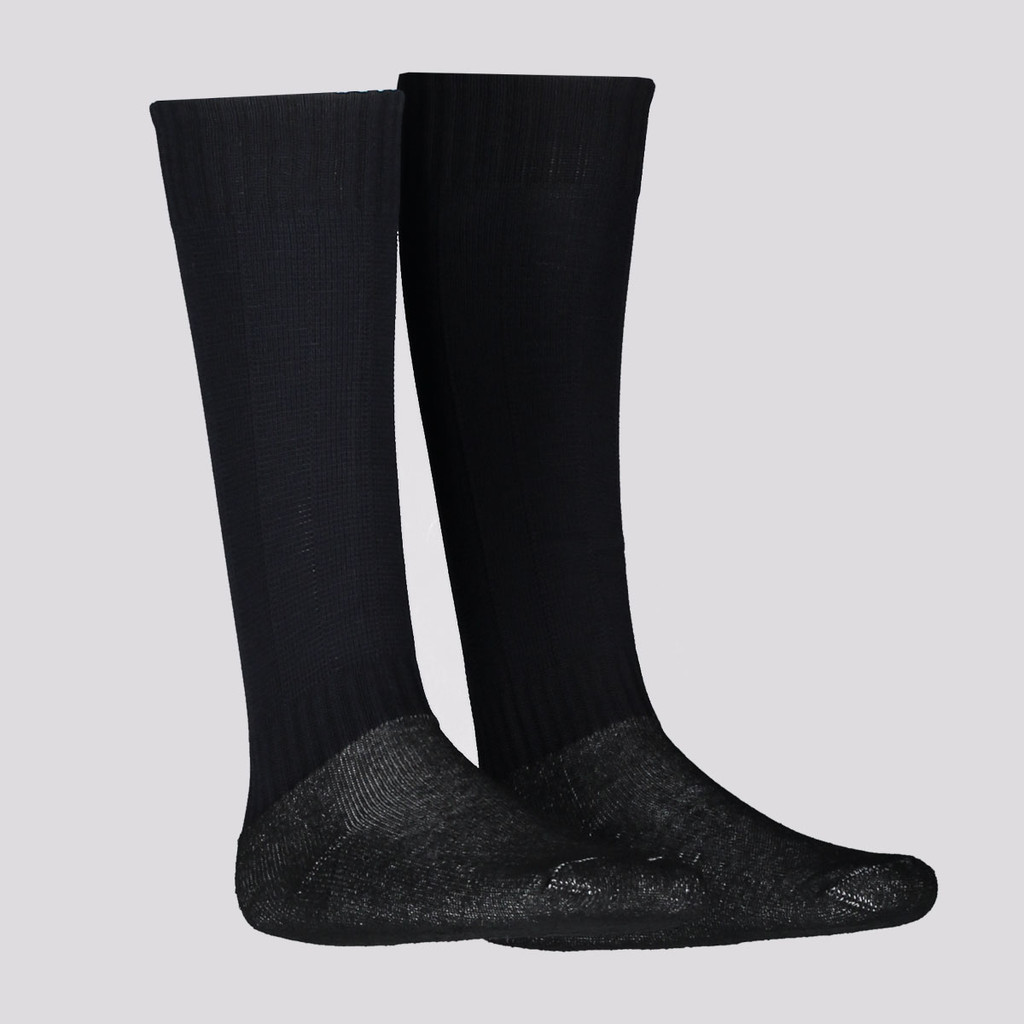 Meião Kanxa Infantil Preto Mescla