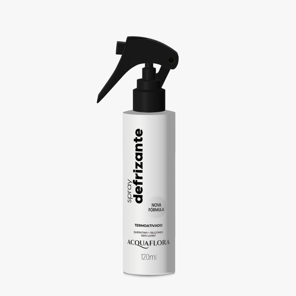 Spray Defrizante Acquaflora Termoativado com queratina 120ml