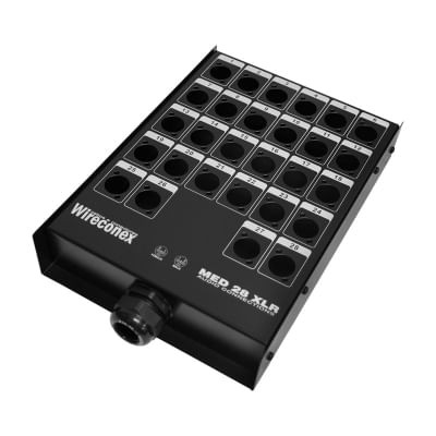 CAIXA MEDUZA WIRECONEX MED2 28 VIAS XLR SEM CONECTOR