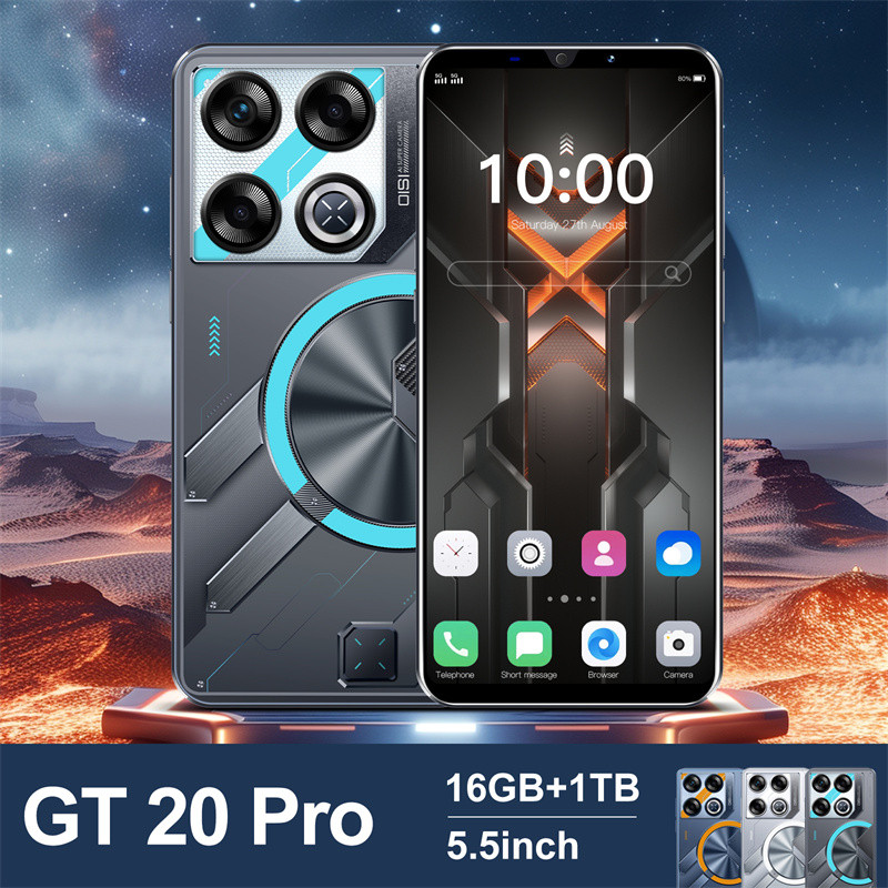 Celular GT20 Pro 5.5Polegadas Celulares 16+512Gb Smartphone Celular Barato