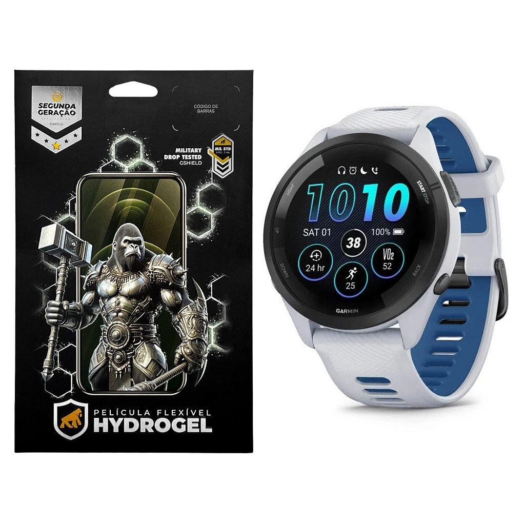 Película para Garmin Forerunner 265 - Hydrogel HD - Gshield - Mobile & Gadgets