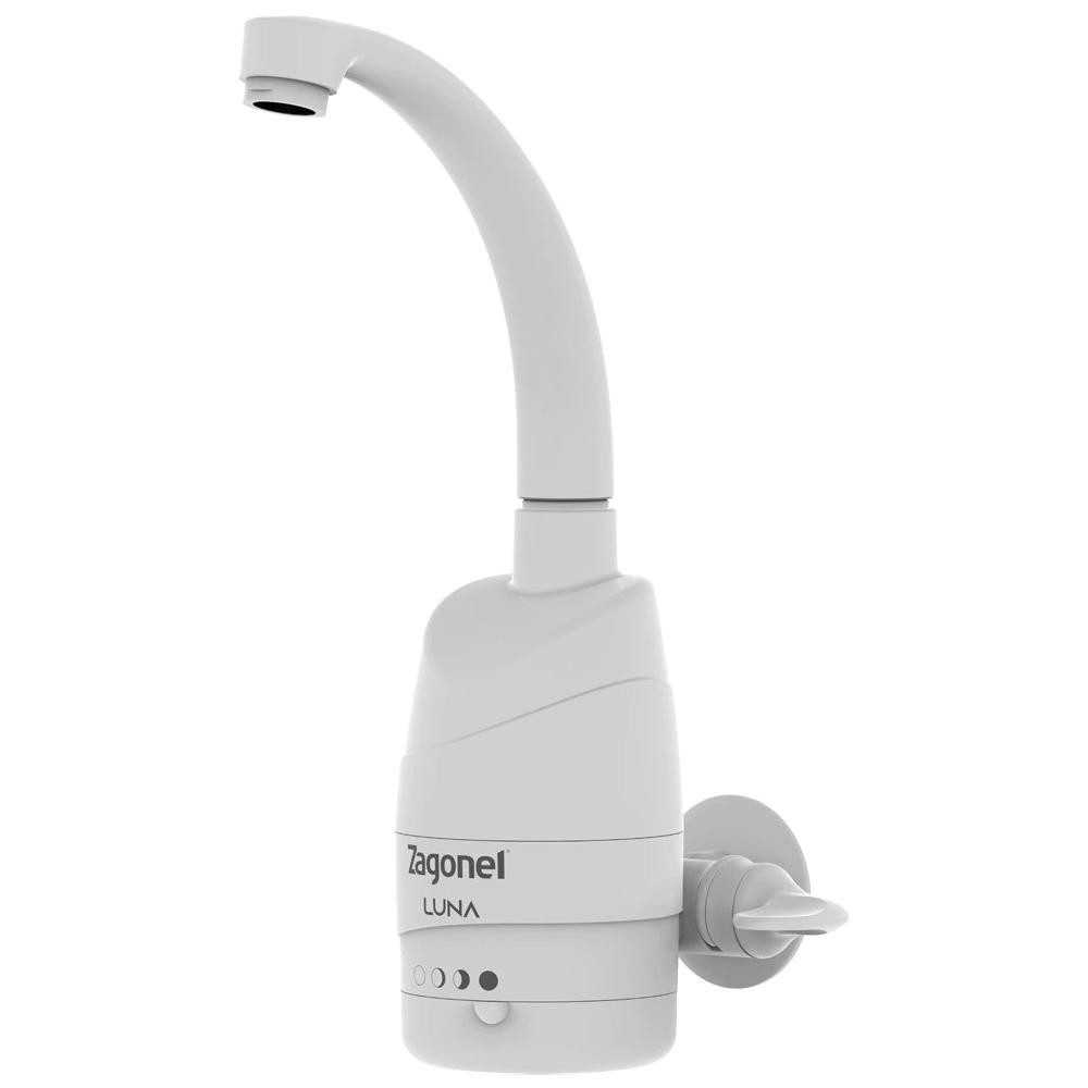 Torneira Elétrica Zagonel Luna 5.500W Branca - 220V em Oferta na Shopee