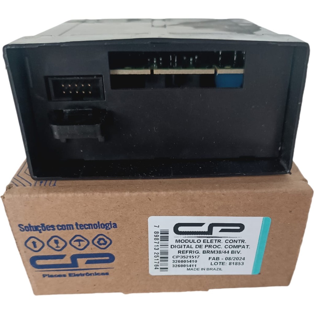 Modulo eletronico compatível geladeira BRM38 biv. cp3521517
