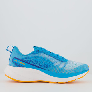Tênis Olympikus Pride 3 Azul e Laranja em Oferta na Shopee