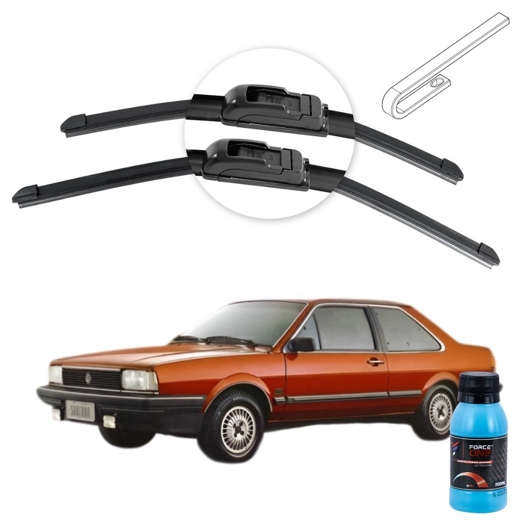 Palheta Limpador de Parabrisa Volkswagen Santana ano 84 a 97 Universal em Oferta na Shopee