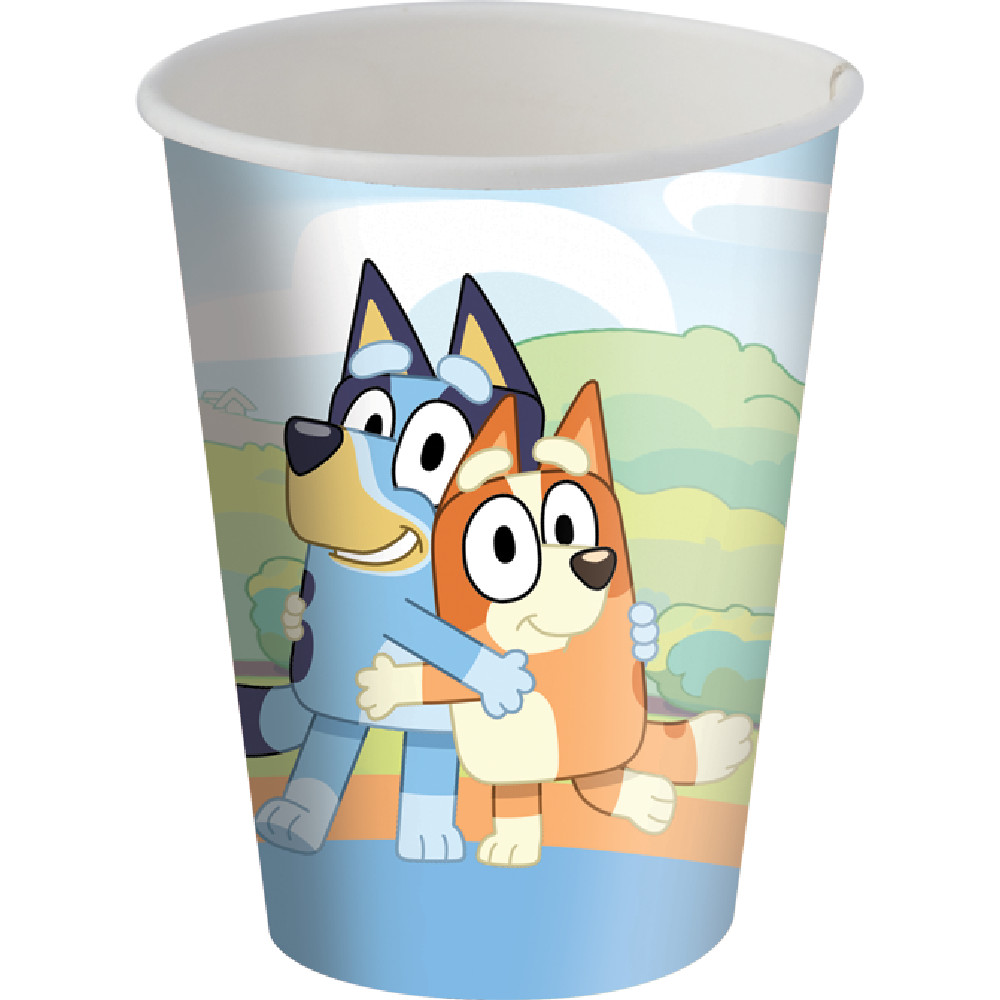 8~32 COPO PAPEL FESTA BLUEY  200ML FESTCOLOR