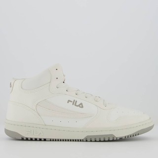 Tênis Fila FX-33 High Feminino Branco e Cinza em Oferta na Shopee