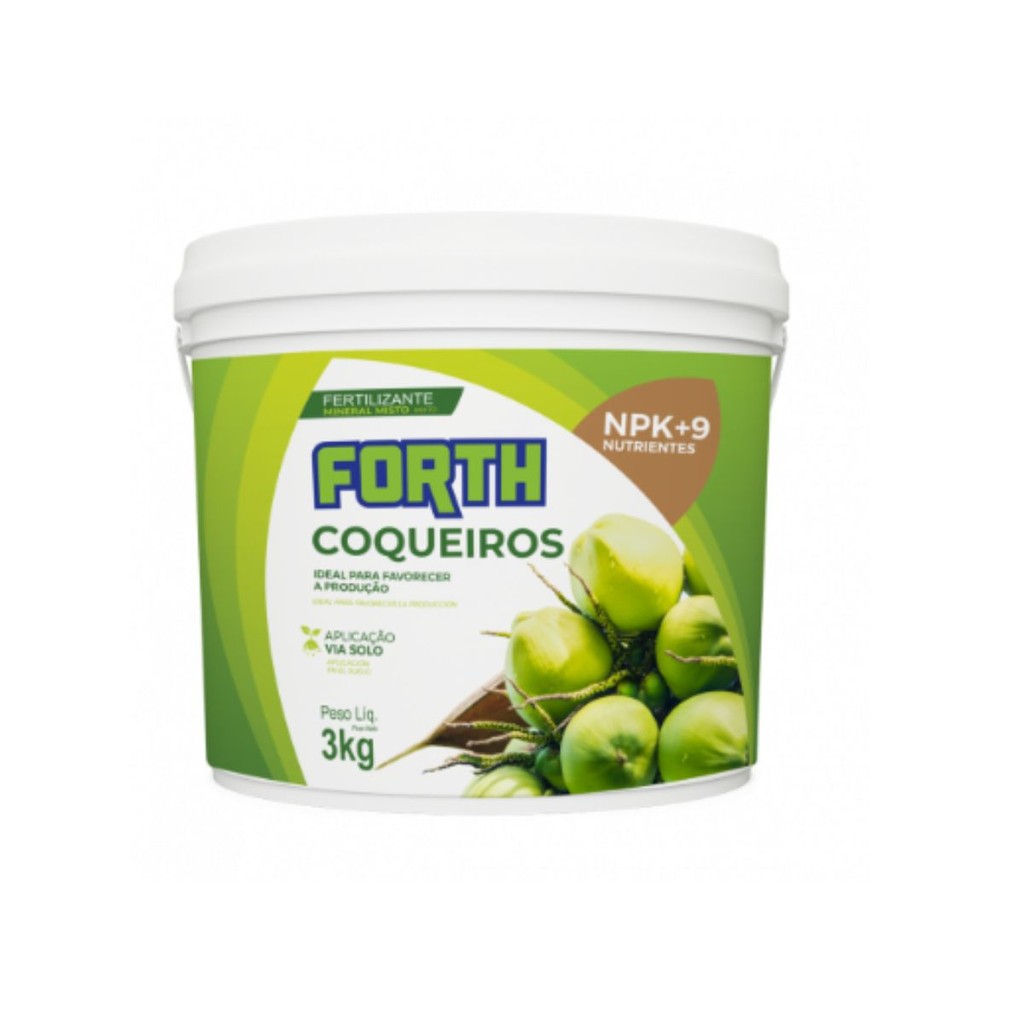 Adubo Para Coqueiros 3kg Fertilizante Mineral - Home & Living