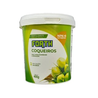 Fertilizante Mineral Forth Coqueiros 400g Concentrado Adubo em Oferta na Shopee