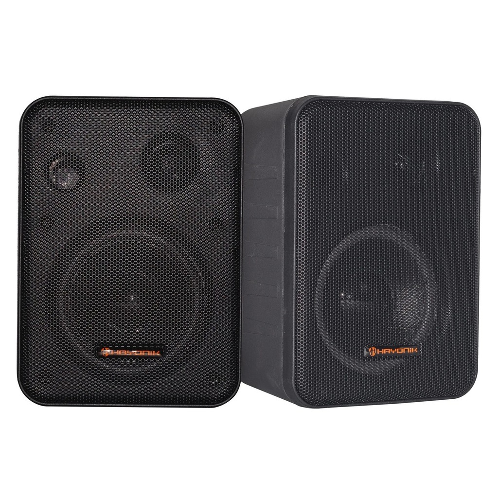 Caixa De Som Ambiente Hayonik Msb60n Par - Preto