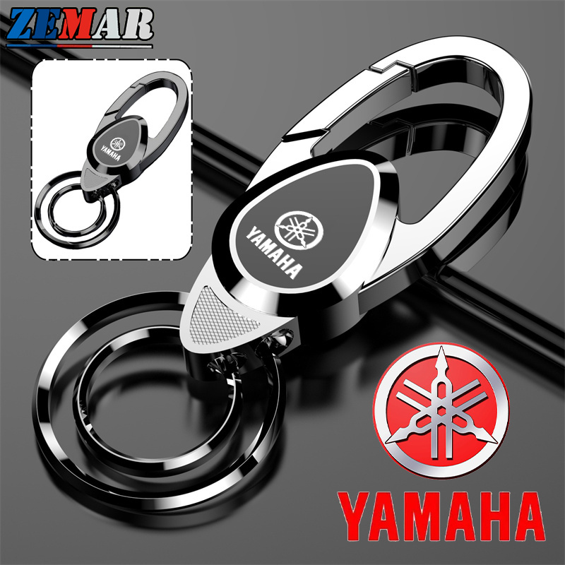 Chaveiro De Metal Yamaha , Porta-Chaves De Motocicleta , Suspenso De Alta Qualidade , Padrões De Impressão A Laser Para