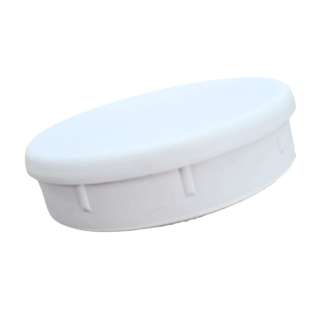 Tampa P/ Tubo Redondo Branco 3 Polegadas 2 Peças em Oferta na Shopee