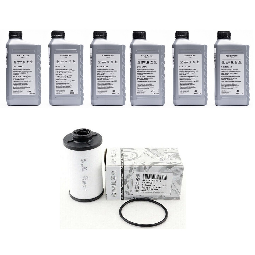 Kit troca óleo DSG 6 DQ 250 VW Golf GTI Jetta Fusca 2.0 TSI