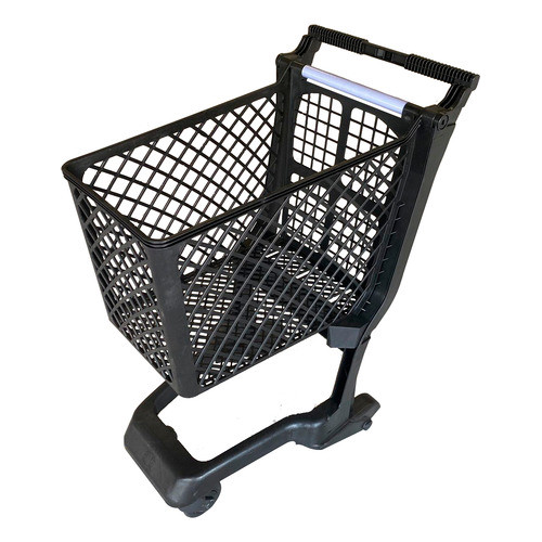Carrinho Compras Mercado Plastico Compacto Pvc Ecoflex 60l