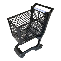 Carrinho Compras Mercado Plastico Compacto Pvc Ecoflex 60l